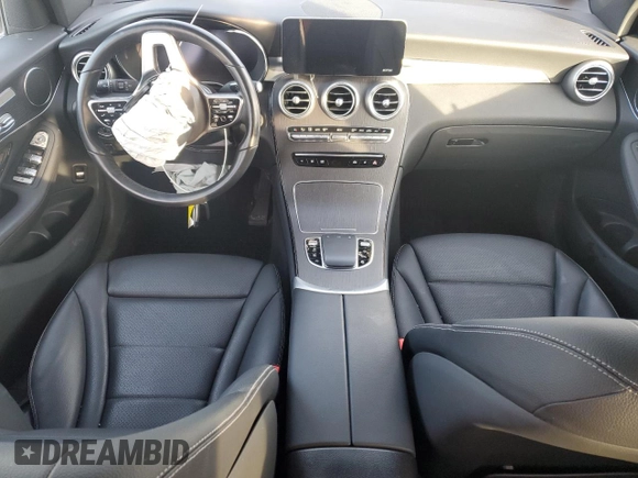2022 Mercedes-Benz GLC 300 with VIN W1N0G8EB7NV353357, listed as a Copart auction lot 45248695 with 9,085 mi miles and Salvage Title. Bid and sale history available at DreamBid. Image 8.