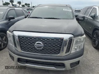 2018 Nissan Titan SV with VIN 1N6AA1EK9JN505439, listed as a Copart auction lot 66169254 with 136,270 mi miles and Non Repairable. Bid and sale history available at DreamBid. Image 5.