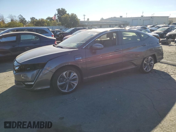 2019 Honda Clarity Plug-In Hybrid Touring with VIN JHMZC5F37KC007198, listed as a Copart auction lot 76953024 with 15,096 mi miles and Salvage Title. Bid and sale history available at carsss.com. Image 1.