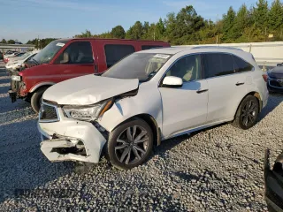 2020 Acura MDX w/Advance Pkg with VIN 5J8YD4H80LL016759, listed as a Copart auction lot 75856524 with 80,320 mi miles and Salvage Title. Bid and sale history available at carsss.com. Image 1.