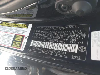 2023 Toyota Camry SE with VIN 4T1T11AK0PU828662, listed as a IAAI auction lot 41741230 with 16,681 mi miles. Bid and sale history available at carsss.com. Image 9.