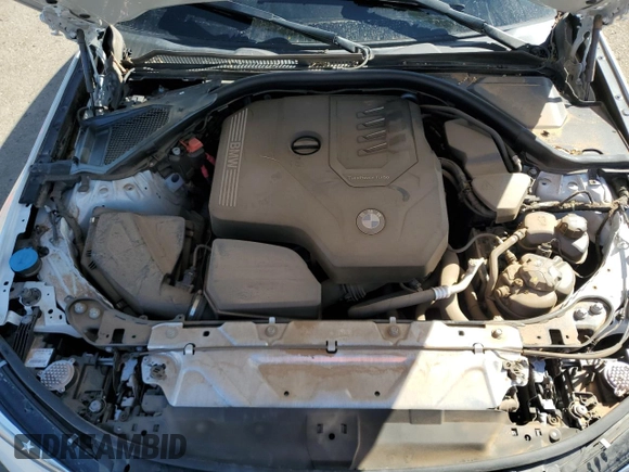 2022 BMW 3 Series 330i with VIN 3MW5R1J05N8C31289, listed as a Copart auction lot 52335505 with Not provided miles and Salvage title. Bid and sale history available at DreamBid. Image 11.