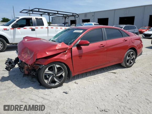 2023 Hyundai Elantra SEL with VIN KMHLS4AG1PU435568, listed as a Copart auction lot 53492005 with Not provided miles and Non repairable. Bid and sale history available at DreamBid. Image 1.