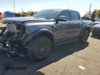 2024 Ford Ranger Raptor with VIN 1FTER4LR3RLE22871, listed as a Copart auction lot 73318024 with 2,752 mi miles and Salvage Title. Bid and sale history available at carsss.com. Image 1.