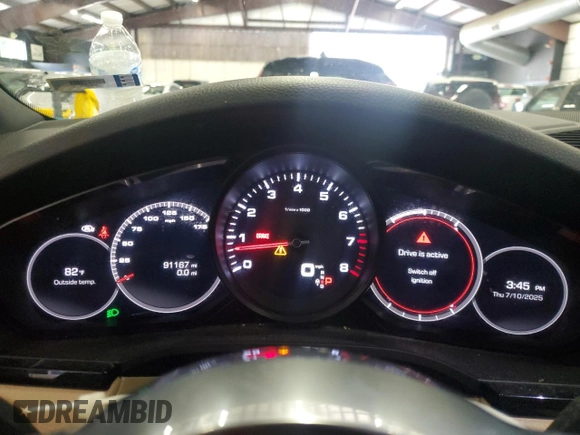 2019 Porsche Cayenne with VIN WP1AA2AY3KDA18004, listed as a Copart auction lot 64179165 with 91,167 mi miles and Clean title. Bid and sale history available at DreamBid. Image 9.