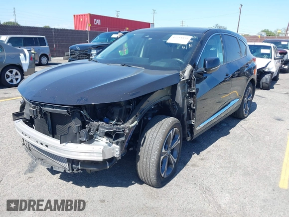 2022 Acura RDX Advance with VIN 5J8TC2H75NL014257, listed as a IAAI auction lot 42254859 with 24,825 mi miles and . Bid and sale history available at DreamBid. Image 18.