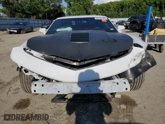 2015 Chevrolet Camaro SS with VIN 2G1FK1EJ4F9305438, listed as a Copart auction lot 58135185 with 62,966 mi miles and Salvage title. Bid and sale history available at DreamBid. Image 5.