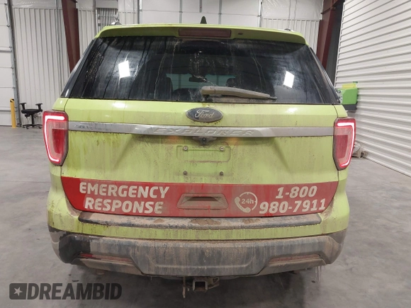 2018 Ford Explorer with VIN 1FM5K8B82JGB31016, listed as a IAAI auction lot 41585752 with 138,400 mi miles and . Bid and sale history available at DreamBid. Image 17.