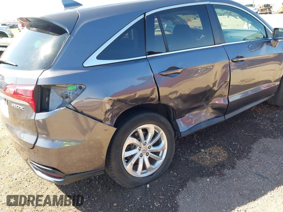 2017 Acura RDX with VIN 5J8TB3H35HL012616, listed as a IAAI auction lot 41659267 with 127,534 mi miles. Bid and sale history available at carsss.com. Image 6.