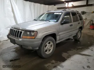 1999 Jeep Grand Cherokee Laredo with VIN 1J4GW58N0XC686845, listed as a Copart auction lot 48877805 with 155,908 mi miles and Clean Title. Bid and sale history available at carsss.com. Image 1.