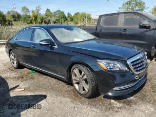 2020 Mercedes-Benz S S 560 with VIN WDDUG8GB7LA524530, listed as a Copart auction lot 68067983 with 36,408 mi miles. Bid and sale history available at carsss.com. Image 4.
