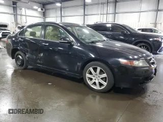 2004 Acura TSX with VIN JH4CL96894C040733, listed as a Copart auction lot 60874425 with 233,037 mi miles and Salvage title. Bid and sale history available at DreamBid. Image 4.