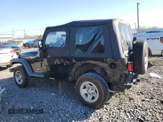 2005 Jeep Wrangler SE with VIN 1J4FA29195P366658, listed as a Copart auction lot 46220295 with 67,359 mi miles and Salvage Title. Bid and sale history available at carsss.com. Image 2.
