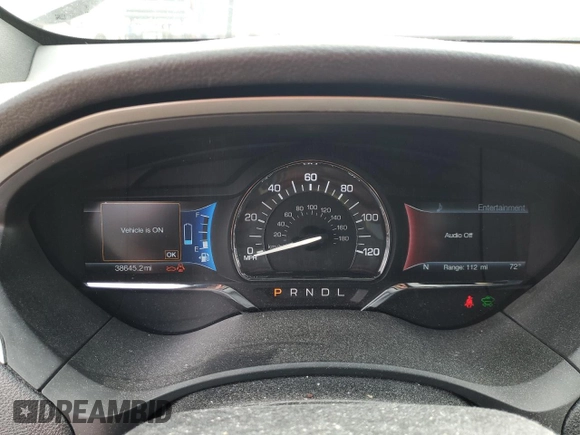 2017 Lincoln MKZ Hybrid Reserve с VIN 3LN6L5MUXHR642132, выставлен на аукционе Copart как лот 58119025 с пробегом 38 645 миль миль и Чистый • Clean title. История ставок и продаж доступна на DreamBid. Изображение 9.
