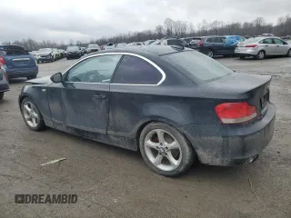 2011 BMW 1 Series 128i with VIN WBAUP9C54BVL89477, listed as a Copart auction lot 44921245 with 135,546 mi miles and Salvage title. Bid and sale history available at DreamBid. Image 2.