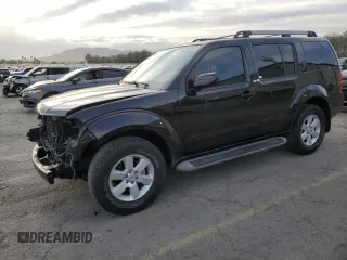2011 Nissan Pathfinder SV with VIN 5N1AR1NN6BC617906, listed as a Copart auction lot 52562185 with 63,950 mi miles and Salvage title. Bid and sale history available at DreamBid. Image 1.
