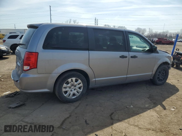 2020 Dodge Grand Caravan SE with VIN 2C4RDGBG5LR231498, listed as a Copart auction lot 49420885 with 14,750 mi miles and Salvage Title. Bid and sale history available at DreamBid. Image 3.
