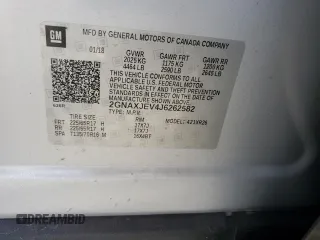 2018 Chevrolet Equinox LT with VIN 2GNAXJEV4J6262582, listed as a Copart auction lot 51537735 with 86,273 mi miles and Salvage Title. Bid and sale history available at DreamBid. Image 15.