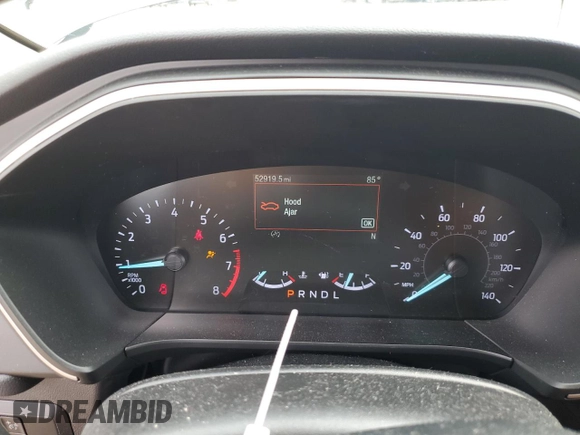 2020 Ford Escape SE with VIN 1FMCU0G66LUC61766, listed as a Copart auction lot 61370965 with 52,919 mi miles and Salvage title. Bid and sale history available at DreamBid. Image 9.