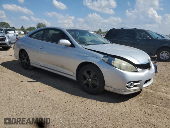 2007 Toyota Solara SE with VIN 4T1CE30P07U757475, listed as a Copart auction lot 62348565 with 124,042 mi miles and Salvage title. Bid and sale history available at DreamBid. Image 4.
