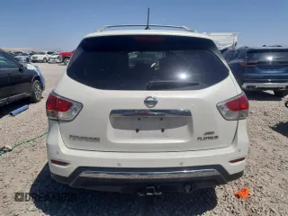 2015 Nissan Pathfinder Platinum с VIN 5N1AR2MM0FC639727, выставлен на аукционе Copart как лот 63782025 с пробегом Не указан миль и Списание • Salvage title. История ставок и продаж доступна на DreamBid. Изображение 6.