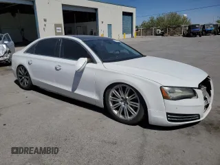 2012 Audi A8 L with VIN WAURVAFD2CN005083, listed as a Copart auction lot 55536025 with 172,865 mi miles and Clean Title. Bid and sale history available at carsss.com. Image 4.