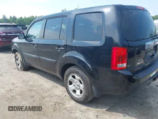 2013 Honda Pilot LX with VIN 5FNYF4H24DB051250, listed as a IAAI auction lot 42433050 with 142,310 mi miles and . Bid and sale history available at DreamBid. Image 3.