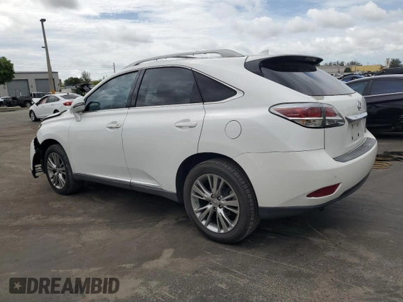 2014 Lexus RX 350 с VIN 2T2ZK1BA8EC134440, выставлен на аукционе Copart как лот 62614405 с пробегом 57 375 миль миль и Списание • Salvage title. История ставок и продаж доступна на DreamBid. Изображение 2.