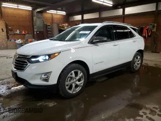 2018 Chevrolet Equinox Premier with VIN 2GNAXVEV4J6228214, listed as a Copart auction lot 51089315 with 70,451 mi miles and Salvage Title. Bid and sale history available at DreamBid. Image 1.