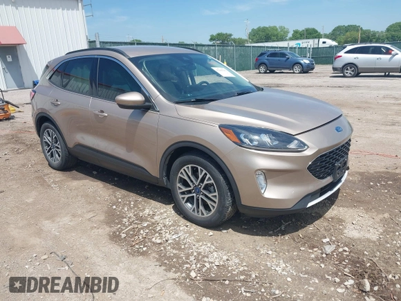 2020 Ford Escape SEL with VIN 1FMCU0H69LUB23895, listed as a IAAI auction lot 42266341 with 88,773 mi miles and . Bid and sale history available at DreamBid. Image 1.