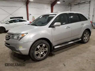 2007 Acura MDX Tech Pkg with VIN 2HNYD28317H524419, listed as a Copart auction lot 46608645 with 207,376 mi miles and Clean Title. Bid and sale history available at carsss.com. Image 1.