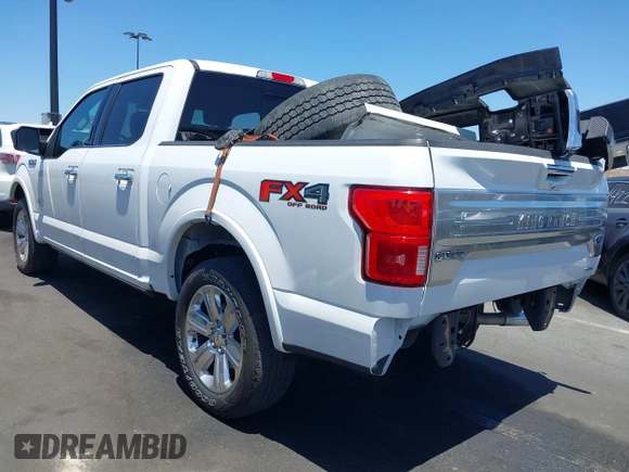 2020 Ford F-150 XL with VIN 1FTEW1E46LFB79409, listed as a IAAI auction lot 42493350 with 52,163 mi miles and . Bid and sale history available at DreamBid. Image 3.