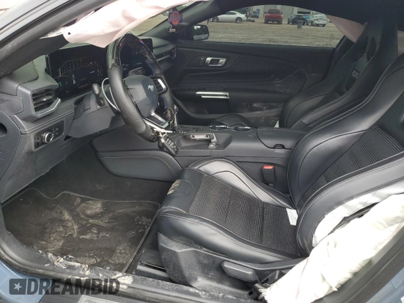2024 Ford Mustang GT with VIN 1FA6P8CF8R5433396, listed as a Copart auction lot 56914335 with 7,168 mi miles and Salvage title. Bid and sale history available at DreamBid. Image 7.