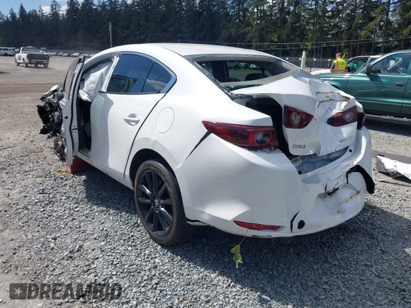 2023 Mazda 3 S Preferred with VIN 3MZBPACM9PM377164, listed as a IAAI auction lot 42098075 with 24,764 mi miles and . Bid and sale history available at DreamBid. Image 3.