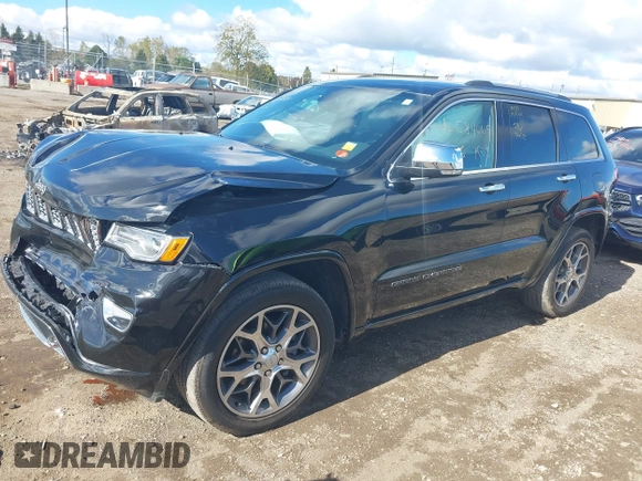 2020 Jeep Grand Cherokee Overland with VIN 1C4RJFCGXLC297961, listed as a IAAI auction lot 40584009 with 46,987 mi miles. Bid and sale history available at carsss.com. Image 17.