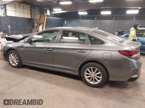 2019 Hyundai Sonata SE with VIN 5NPE24AF6KH817599, listed as a IAAI auction lot 41767384 with 43,596 mi miles and . Bid and sale history available at carsss.com. Image 14.