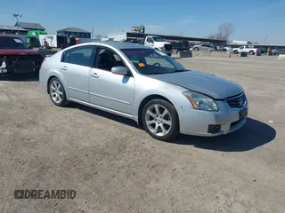 2008 Nissan Maxima SE z VIN 1N4BA41EX8C803390, wystawiony jako IAAI lot #41592130 z przebiegiem 132 468 mil mil oraz . Historia ofert i sprzedaży dostępna na DreamBid. Obrazek 1.