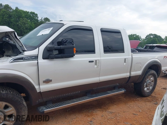 2015 Ford F-250 Lariat with VIN 1FT7W2BT9FEB91672, listed as a IAAI auction lot 42205780 with 159,822 mi miles and . Bid and sale history available at DreamBid. Image 14.