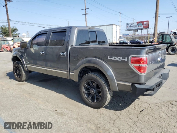 2013 Ford F-150 XL with VIN 1FTFW1ET6DFA19009, listed as a Copart auction lot 62916325 with 132,497 mi miles and Salvage title. Bid and sale history available at DreamBid. Image 2.