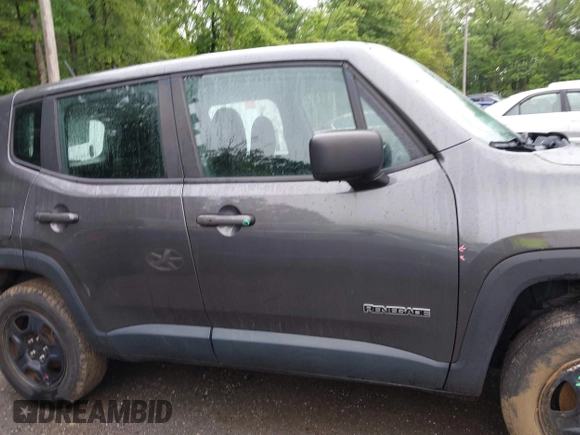 2017 Jeep Renegade Sport with VIN ZACCJBAB1HPG08122, listed as a IAAI auction lot 42314090 with 113,500 mi miles and . Bid and sale history available at DreamBid. Image 14.