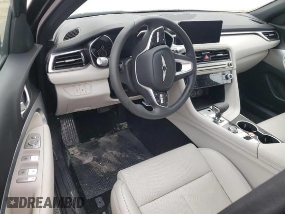 2025 Genesis G70 2.5T with VIN KMTG34SC8SU149077, listed as a Copart auction lot 41567865 with Not provided miles and Salvage title. Bid and sale history available at DreamBid. Image 8.