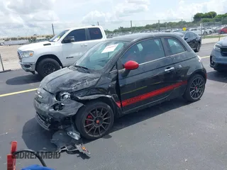 2012 FIAT 500 Abarth with VIN 3C3CFFFH6CT351907, listed as a IAAI auction lot 42385853 with 50,882 mi miles and . Bid and sale history available at DreamBid. Image 2.