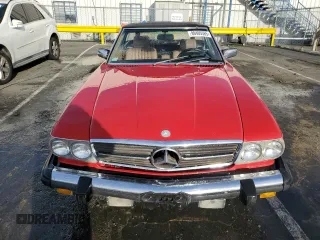 1986 Mercedes-Benz 560 Series 560SL with VIN WDBBA48D1GA041535, listed as a Copart auction lot 89405565 with 152,298 mi miles and Clean Title. Bid and sale history available at carsss.com. Image 5.