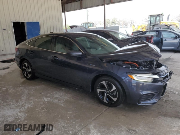 2022 Honda Insight EX z VIN 19XZE4F50NE016460, wystawiony jako Copart lot #54171025 z przebiegiem 18 375 mil mil oraz Szkoda całkowita • Salvage title. Historia ofert i sprzedaży dostępna na DreamBid. Obrazek 4.