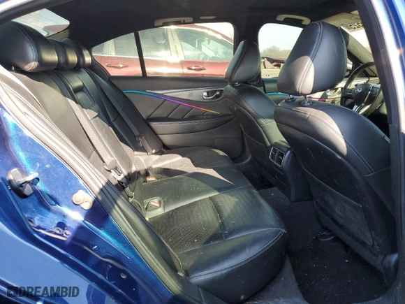 2018 Infiniti Q50 3.0t SPORT with VIN JN1EV7AR7JM434118, listed as a Copart auction lot 43505525 with NaN miles and Salvage Title. Bid and sale history available at carsss.com. Image 10.