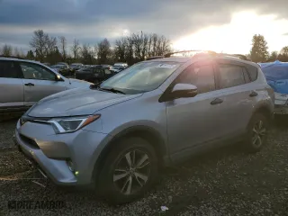 2018 Toyota RAV4 XLE with VIN 2T3WFREV2JW452594, listed as a Copart auction lot 54438415 with 158,526 mi miles and Salvage Title. Bid and sale history available at carsss.com. Image 1.