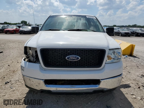 2005 Ford F-150 STX with VIN 1FTRX12WX5KE52155, listed as a Copart auction lot 62605895 with 235,078 mi miles and Salvage title. Bid and sale history available at DreamBid. Image 5.