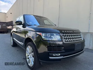 2016 Land Rover Range Rover Supercharged with VIN SALGS2EF9GA258838, listed as a Copart auction lot 66751635 with 123,920 mi miles and Clean title. Bid and sale history available at DreamBid. Image 1.