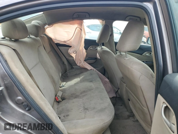 2012 Honda Civic LX z VIN 19XFB2F55CE109410, wystawiony jako Copart lot #74462994 z przebiegiem Nie podano mil oraz Szkoda całkowita • Salvage title. Historia ofert i sprzedaży dostępna na DreamBid. Obrazek 10.