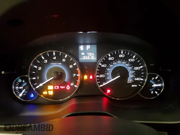 2011 Subaru Legacy Premium with VIN 4S3BMBC65B3262669, listed as a Copart auction lot 81345924 with 105,210 mi miles and Salvage Title. Bid and sale history available at DreamBid. Image 9.